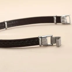 Bracelet Jourdan Cuir Noir