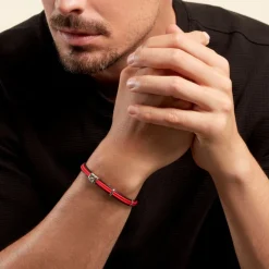 Bracelet Jourdan Cuir Noir