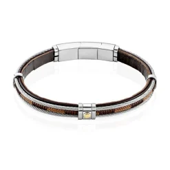 Bracelet Jourdan Egra Acier Bicolore