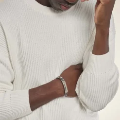 Bracelet Jourdan Herens Acier Blanc