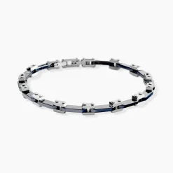 Bracelet Jourdan Iain Acier Argenté