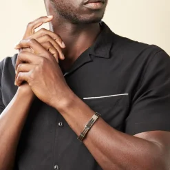 Bracelet Jourdan Leonilde Acier Bicolore