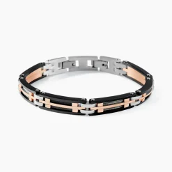 Bracelet Jourdan Priam Acier Bicolore