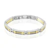 Bracelet Jourdan Priam Acier Bicolore