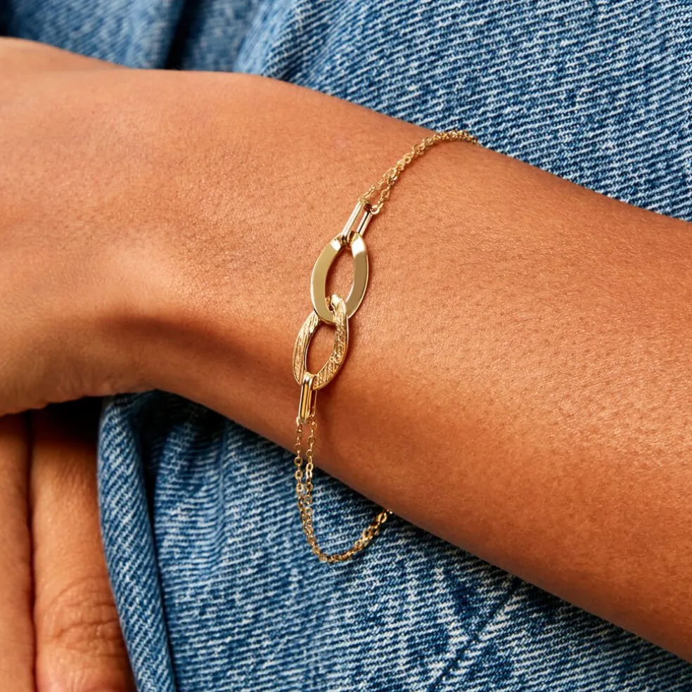 Bracelet Jovane Or Jaune