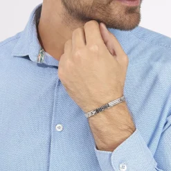 Bracelet Julien Acier Blanc