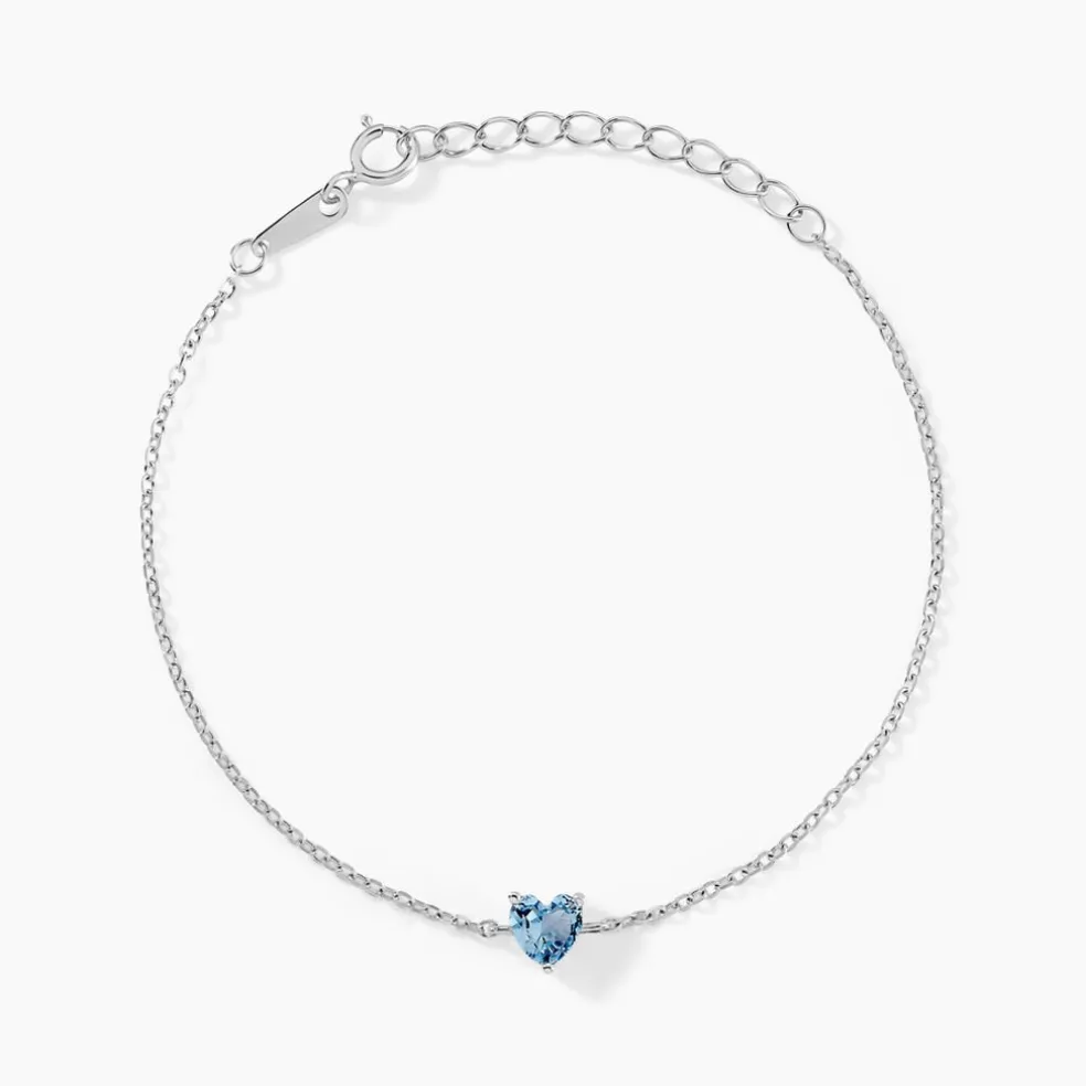 Bracelet Kelvyn Argent Blanc Oxyde De Zirconium