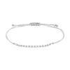 Bracelet Kelynaae Argent Blanc Oxyde De Zirconium