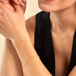 Bracelet Krystle Or Jaune