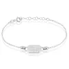Bracelet Lenus Argent Oxydes De Zirconium