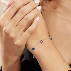 Bracelet Lidiwine Argent Blanc Oxyde