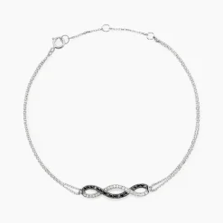 Bracelet Lilybeth Or Blanc Diamant