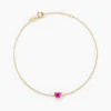 Bracelet Livius Or Jaune Rubis