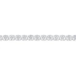 Bracelet Lou-anne Argent Blanc Oxyde De Zirconium Blanc