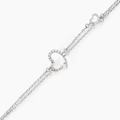 Bracelet Louise Or Blanc Diamant