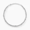 Bracelet Louisette Argent Blanc