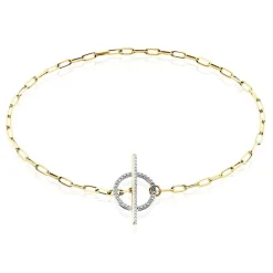Bracelet Loved One Or Jaune Diamant