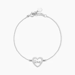 Bracelet Lovia Argent Blanc