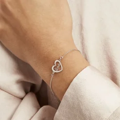 Bracelet Lovia Argent Blanc