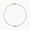 Bracelet Mahe Or Jaune Diamant