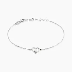 Bracelet Mahira Argent Blanc Oxyde De Zirconium