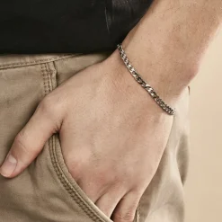 Bracelet Maille Argent Casper