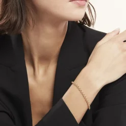 Bracelet Maille Or Jaune Jodie