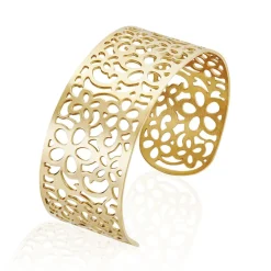 Bracelet Manchette Brenda Acier Jaune