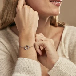 Bracelet Manon Argent Blanc