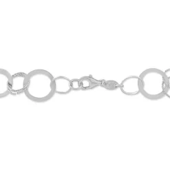 Bracelet Margueritteae Argent Blanc