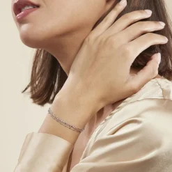 Bracelet Marie-armelle Argent Blanc