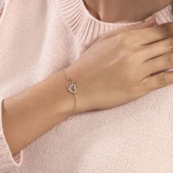 Bracelet Marineta Or Jaune Oxyde De Zirconium