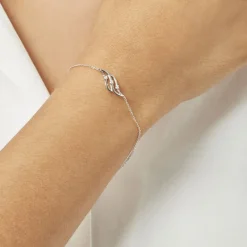 Bracelet Marnie Or Blanc Diamant