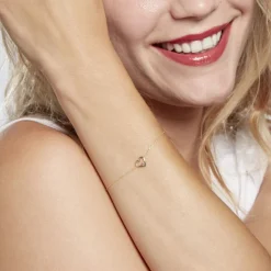 Bracelet Martella Or Jaune Rubis