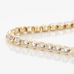 Bracelet Maryannick Plaqué Or Jaune Oxyde De Zirconium