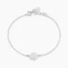Bracelet Maylie Argent Blanc