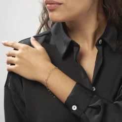 Bracelet Mayson Or Jaune Maille Cheval