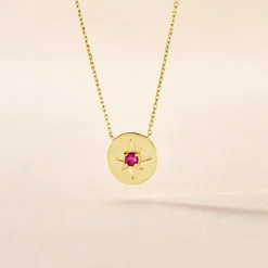 Bracelet Melchior Or Jaune Emeraude