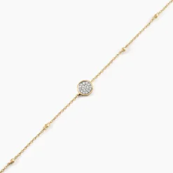 Bracelet Melisane Or Jaune Diamant