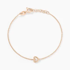 Bracelet Menel Argent Rose