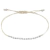 Bracelet Miguyae Argent Blanc Oxyde De Zirconium