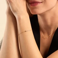 Bracelet Mihangel Or Jaune Diamant