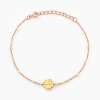 Bracelet Mimosa Argent Rose