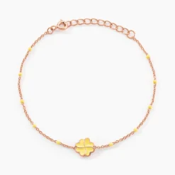 Bracelet Mimosa Argent Rose