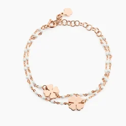 Bracelet Mimosa Argent Rose
