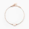 Bracelet Mimosa Argent Rose