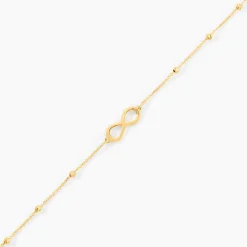 Bracelet Mimy Infini Boules Or Jaune