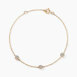 Bracelet Mon 1er Diamant Or Jaune Diamant