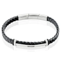 Bracelet Moris Acier Blanc Oxyde De Zirconium