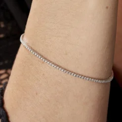 Bracelet Moscou Or Blanc Diamant